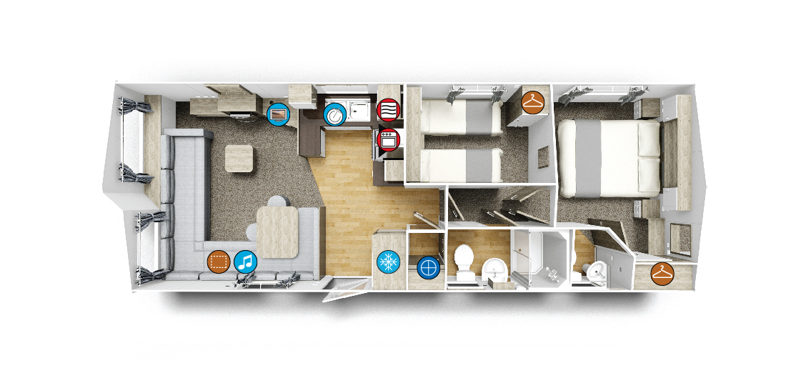 Willerby Skye Floorplan